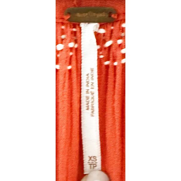 Free People Women's Ticket Paradise Boho Maxi Dress Gauzy Embroidered Tiered XS - Picture 9 of 11